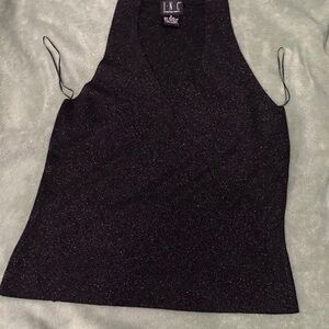 INC International Concepts Women's Sparkling Black Camisole